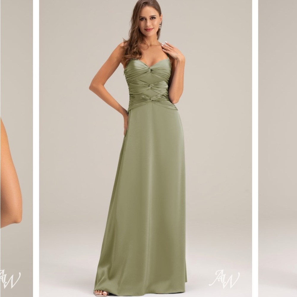 Fennel Seed AW Bridal Bridesmaid Dress Selma